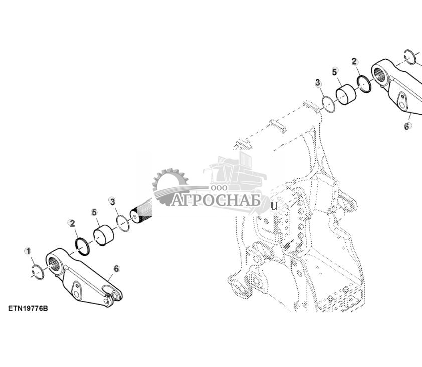 Ось качающегося балансира и подъемные рычаги, мост с двухступенчатым редуктором - ST785493 688.jpg